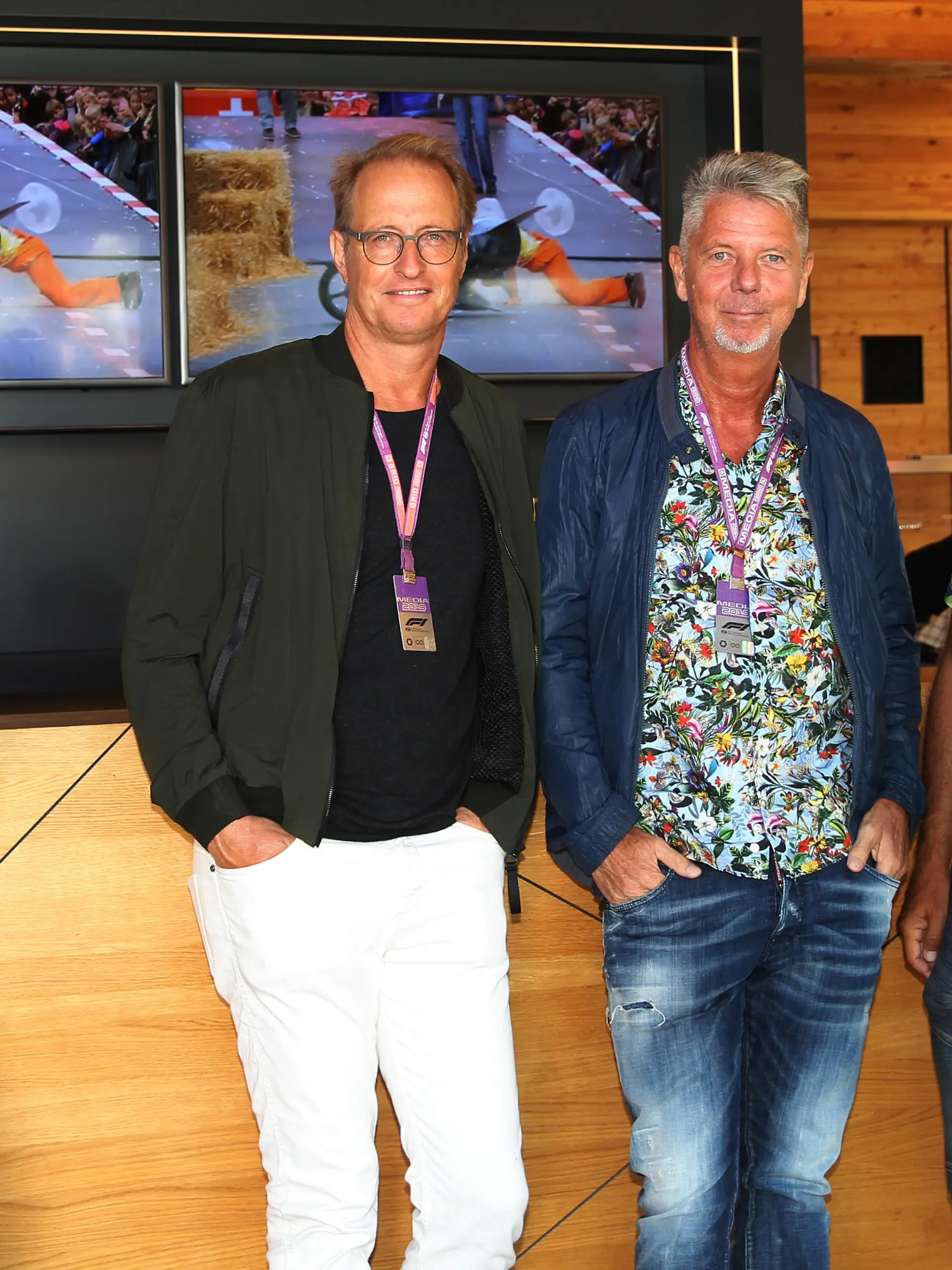RTL Formel 1 Moderatoren Team, Florian Koenig, Kai Ebel, Christian Danner, Heiko Wasser Formula 1 Belgian Grand Prix 30.08.2019 Circuit de Spa-Francorchamps. fee liable image, copyright © ATP Udo STIEFEL