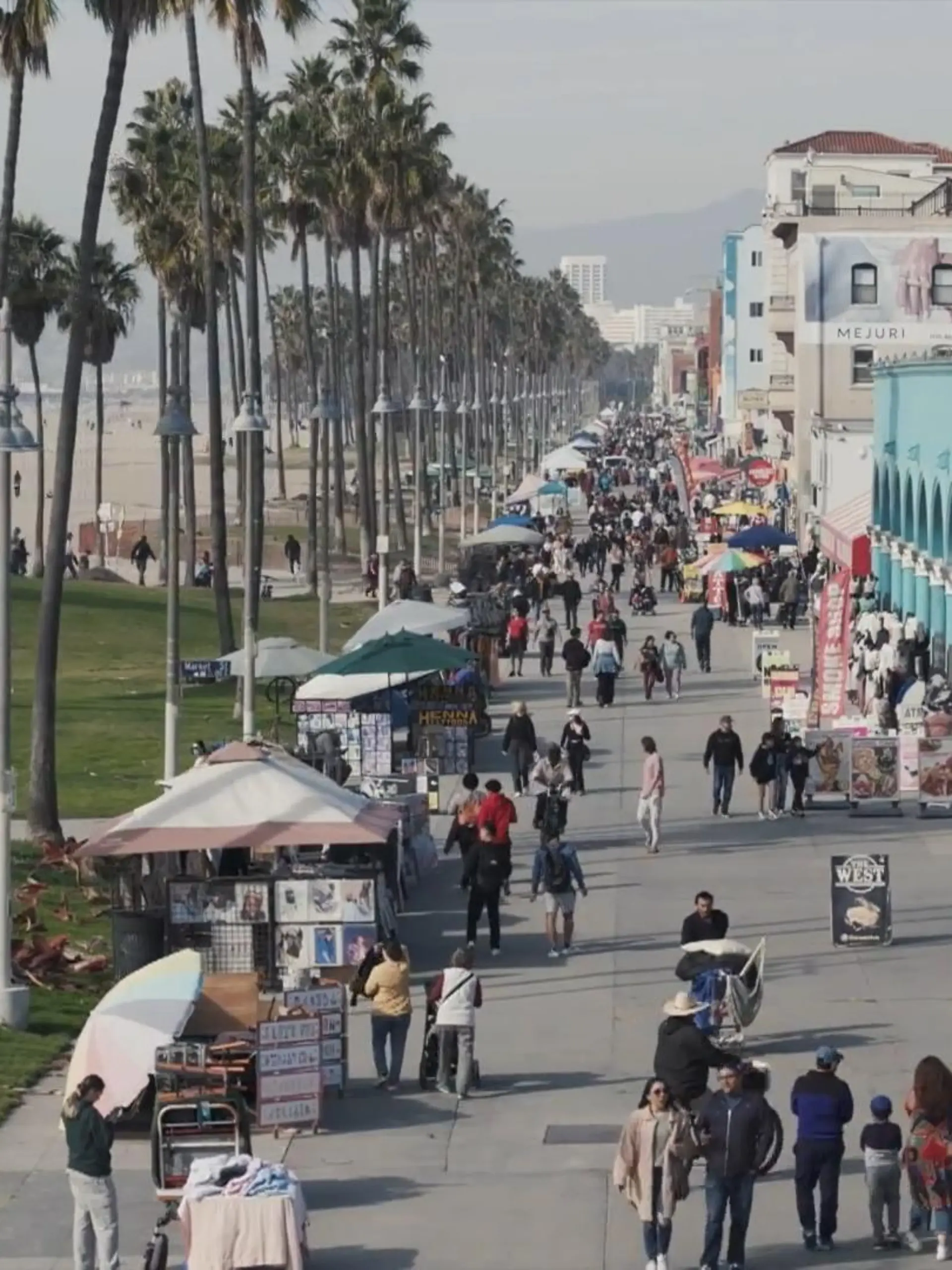 Was haben ein Bodybuilder, eine Heilerin und ein Mann, der sich als Baum verkleidet, gemeinsam? Sie alle schlagen sich am berühmten Venice Beach in Kalifornien durch. Bis zu 30.000 Touristen besuchen den Hippie-Ort an nur einem Tag. Die Kulisse – absoluter Kultstatus.
