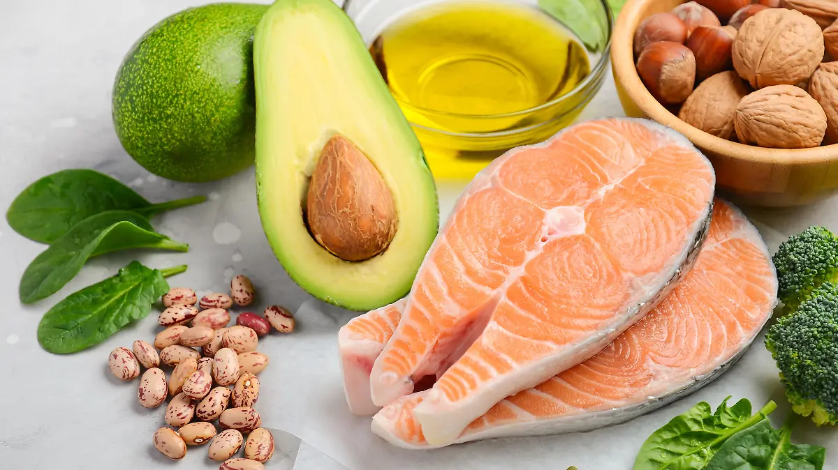 Selection of healthy food for heart, life concept, selective focus.
