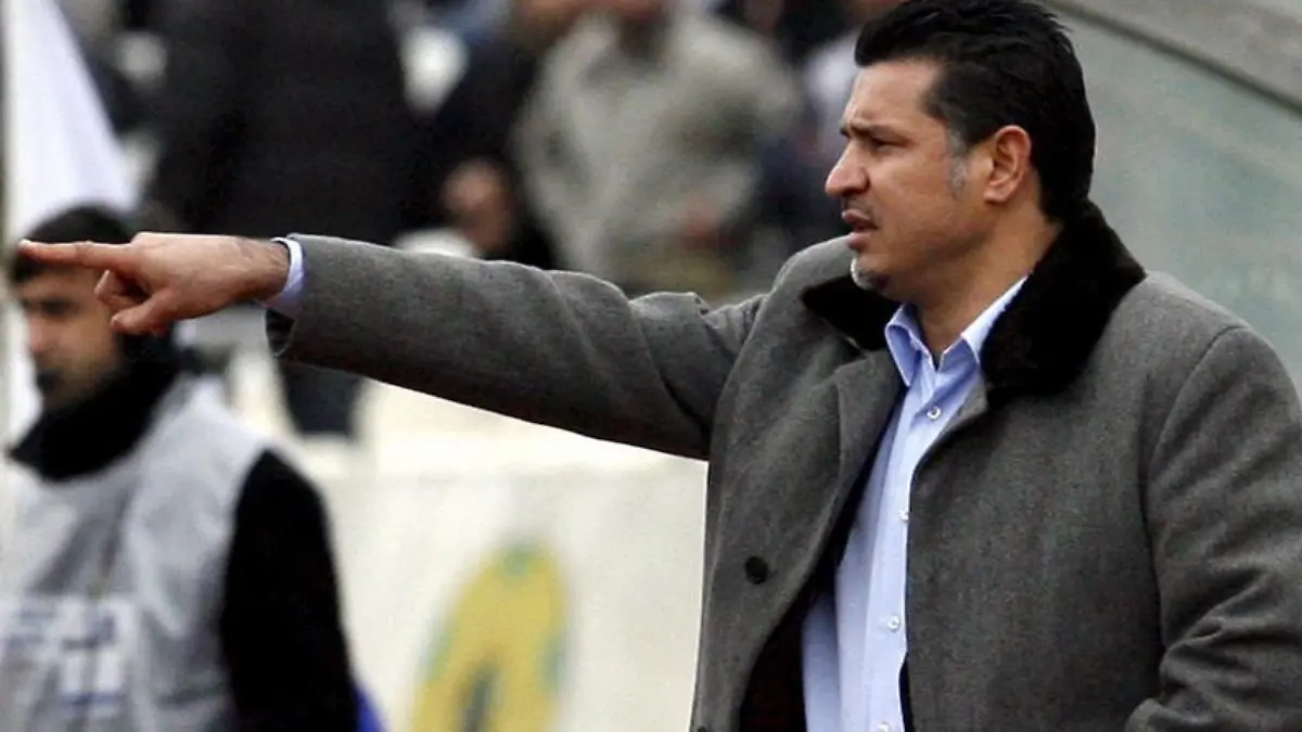 Ali Daei ist derzeit Trainer von Rah Ahan Teheran. Foto: Abedin Taherkenareh