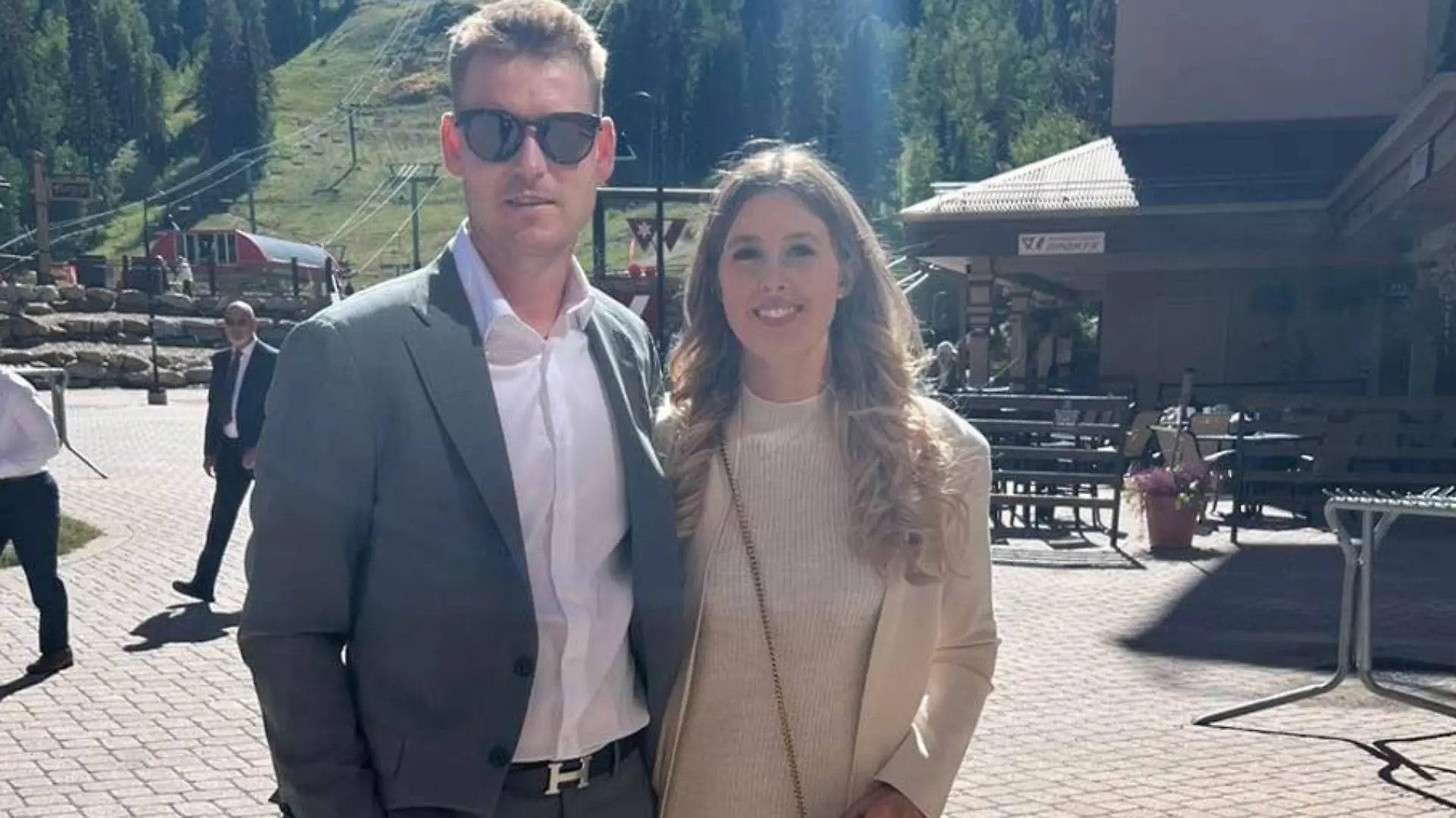 Gina-Maria Schumacher und Iain Bethke sind seit 2017 ein Paar und wollen nun heiraten