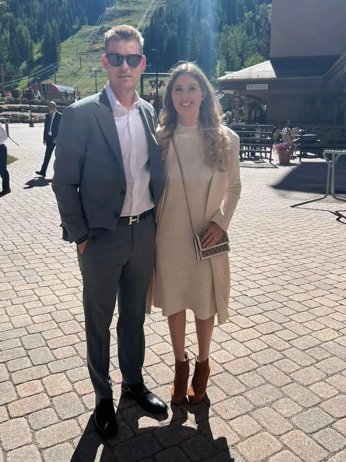 Gina-Maria Schumacher und Iain Bethke sind seit 2017 ein Paar und wollen nun heiraten