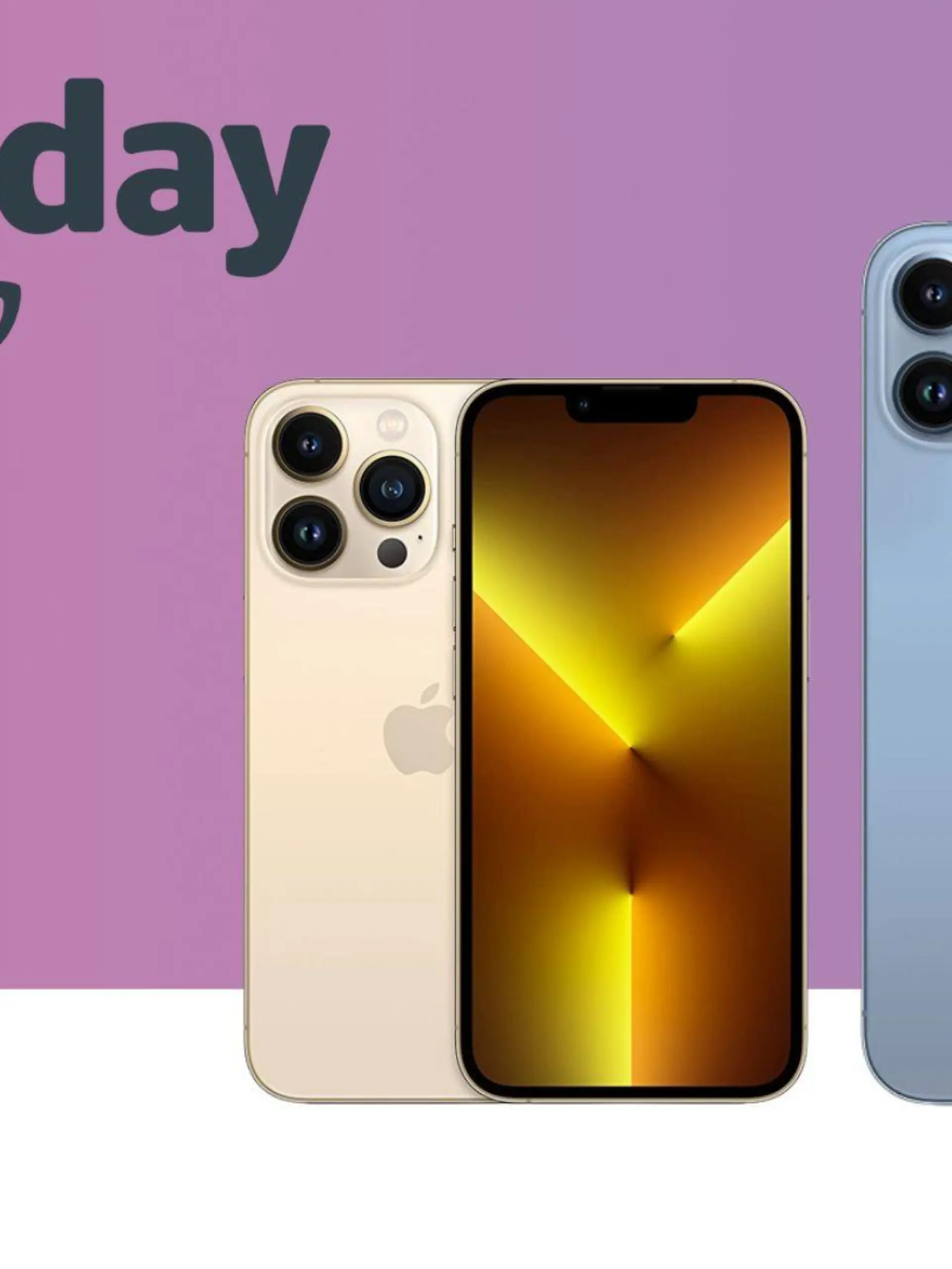Zwei iPhones in einer Collage.