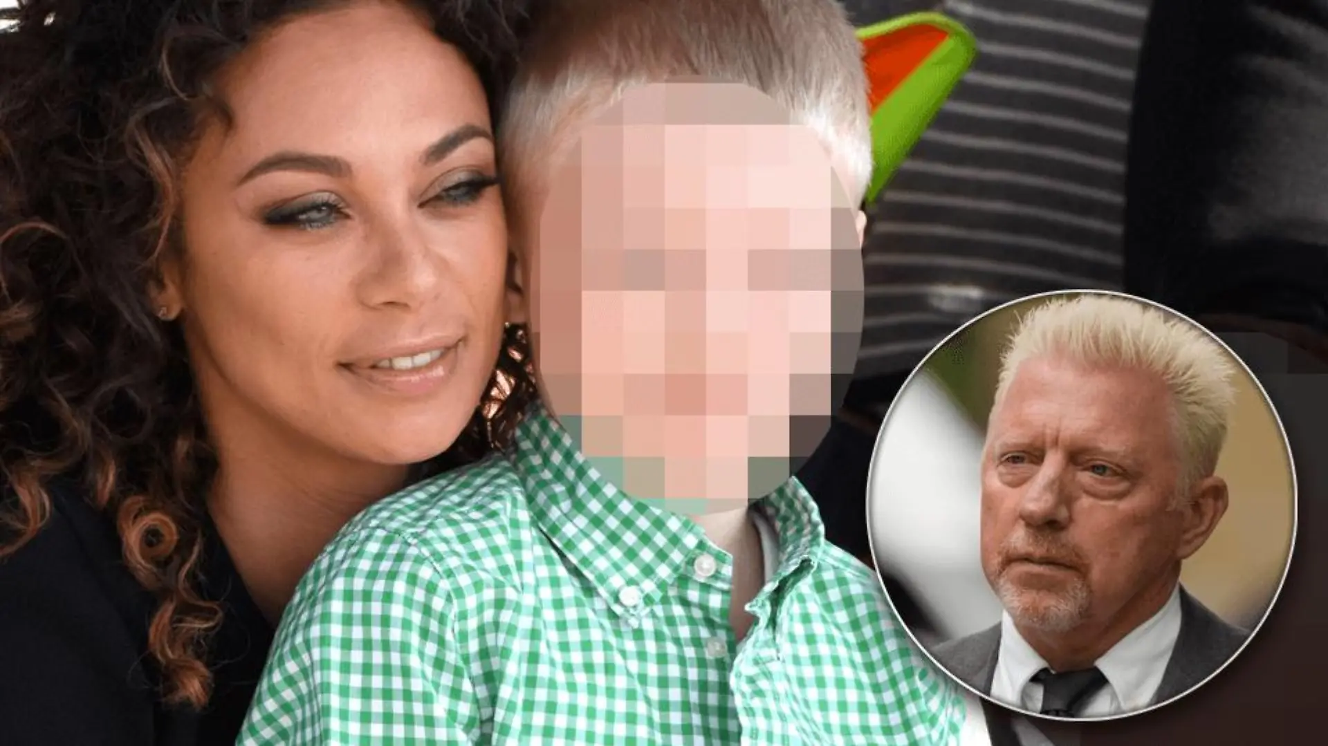 Lilly Becker mit Sohn Amadeus.