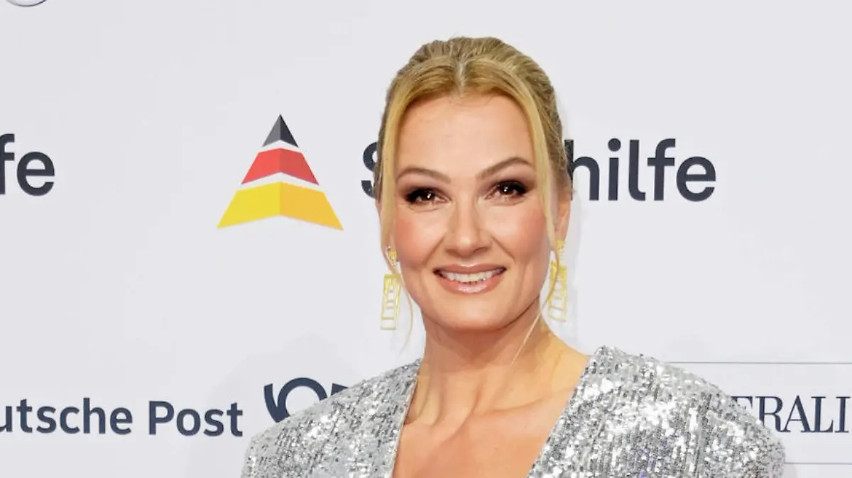 Franziska van Almsick beim 52. Ball des Sports 2023 in der Festhalle Frankfurt. Frankfurt am Main, 21.01.2023 *** Franziska van Almsick at the 52 Ball des Sports 2023 in the Festhalle Frankfurt Frankfurt am Main, 21 01 2023 Foto:xF.xKernx/xFuturexImage