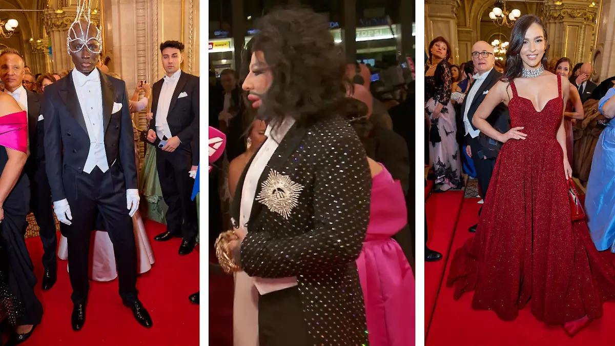 Papis Loveday, Harald Glööckler und Lili Paul-Roncalli machen den Wiener Opernball unsicher.