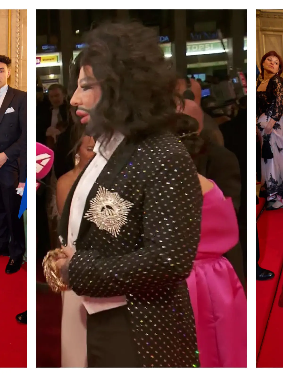 Papis Loveday, Harald Glööckler und Lili Paul-Roncalli machen den Wiener Opernball unsicher.