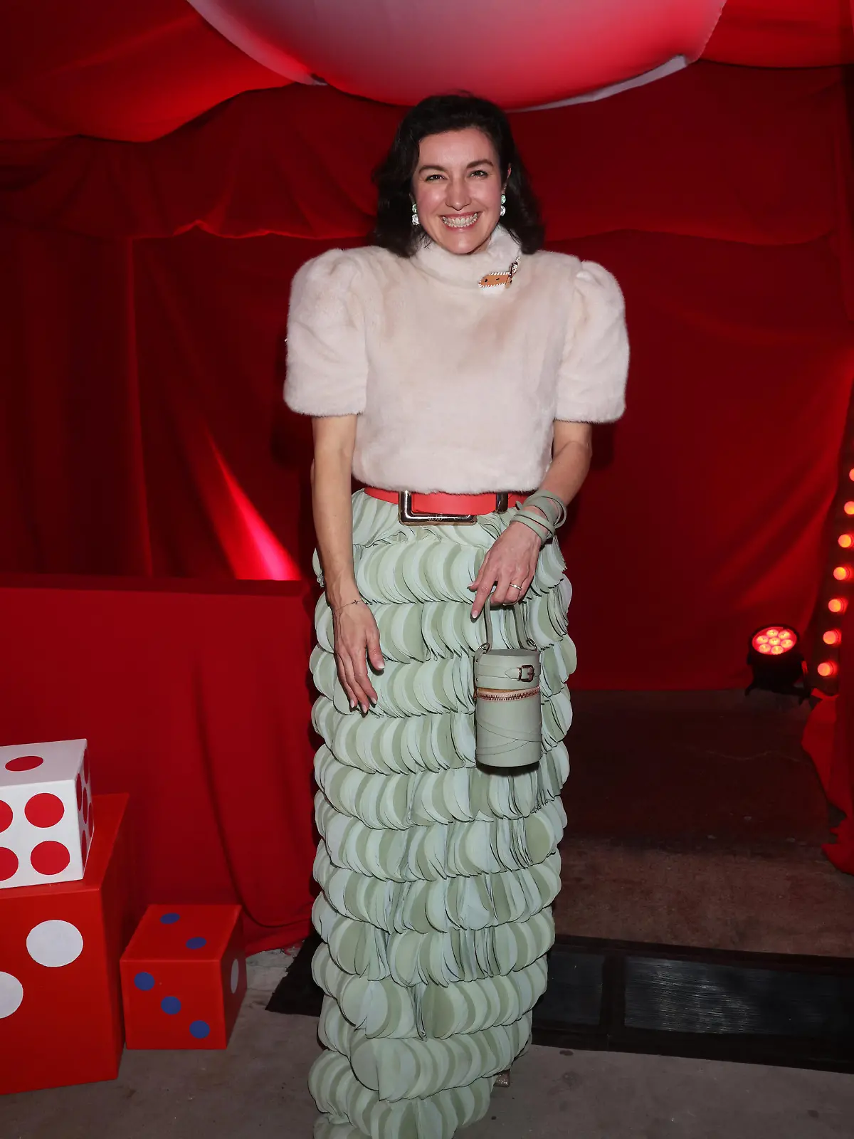 Dorothee Bär bei der Marina Hoermanseder Fall Winter 2024 Show während der Berliner Fashion Week
