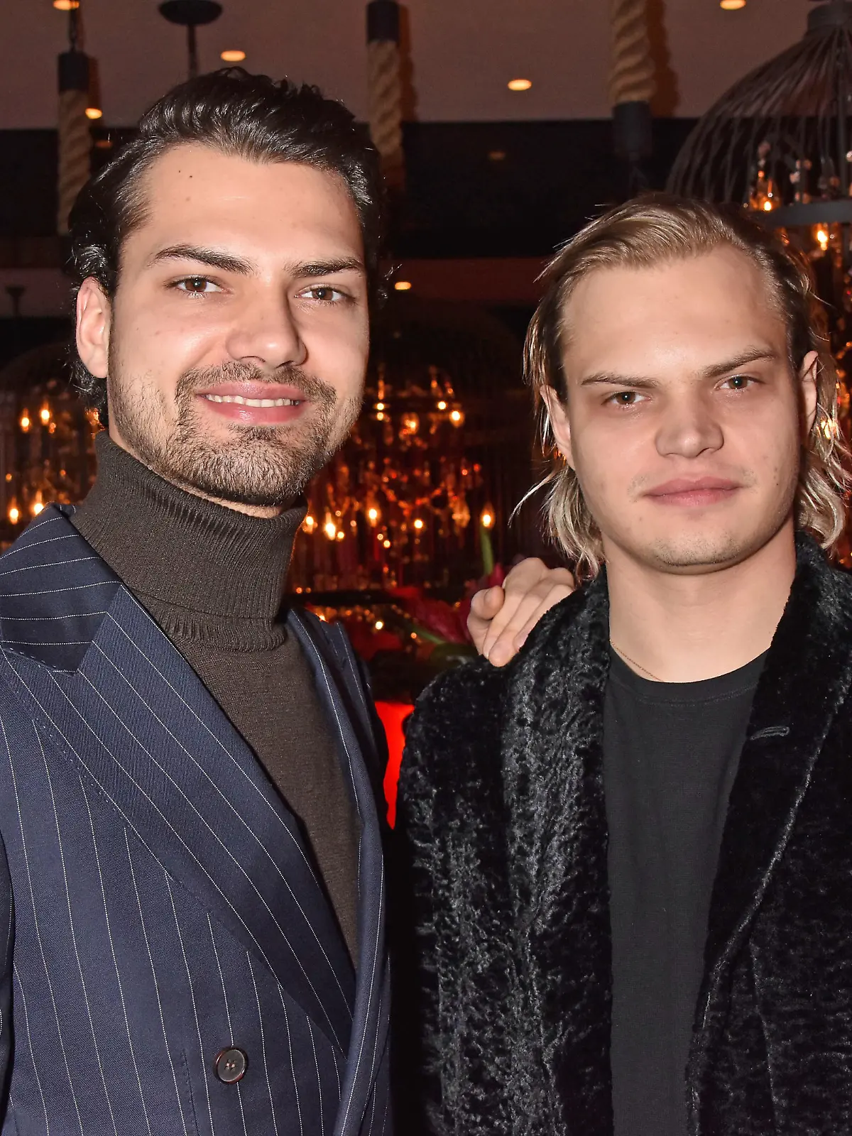 Bunte New Faces Night during Berlin Fashion Week Autum/Winter 2018/19.Featuring: Jimi Blue Ochsenknecht, Wilson Gonzalez OchsenknechtWhere: Berlin, GermanyWhen: 15 Jan 2018Credit: AEDT/WENN.com