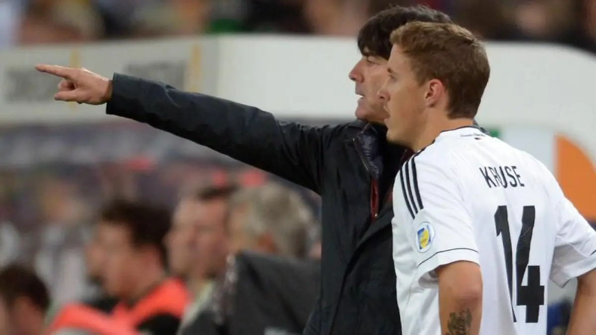 Joachim Löw könnte gegen Italien wieder auf Max Kruse im Sturm zurückgreifen. Foto: Federico Gambarini