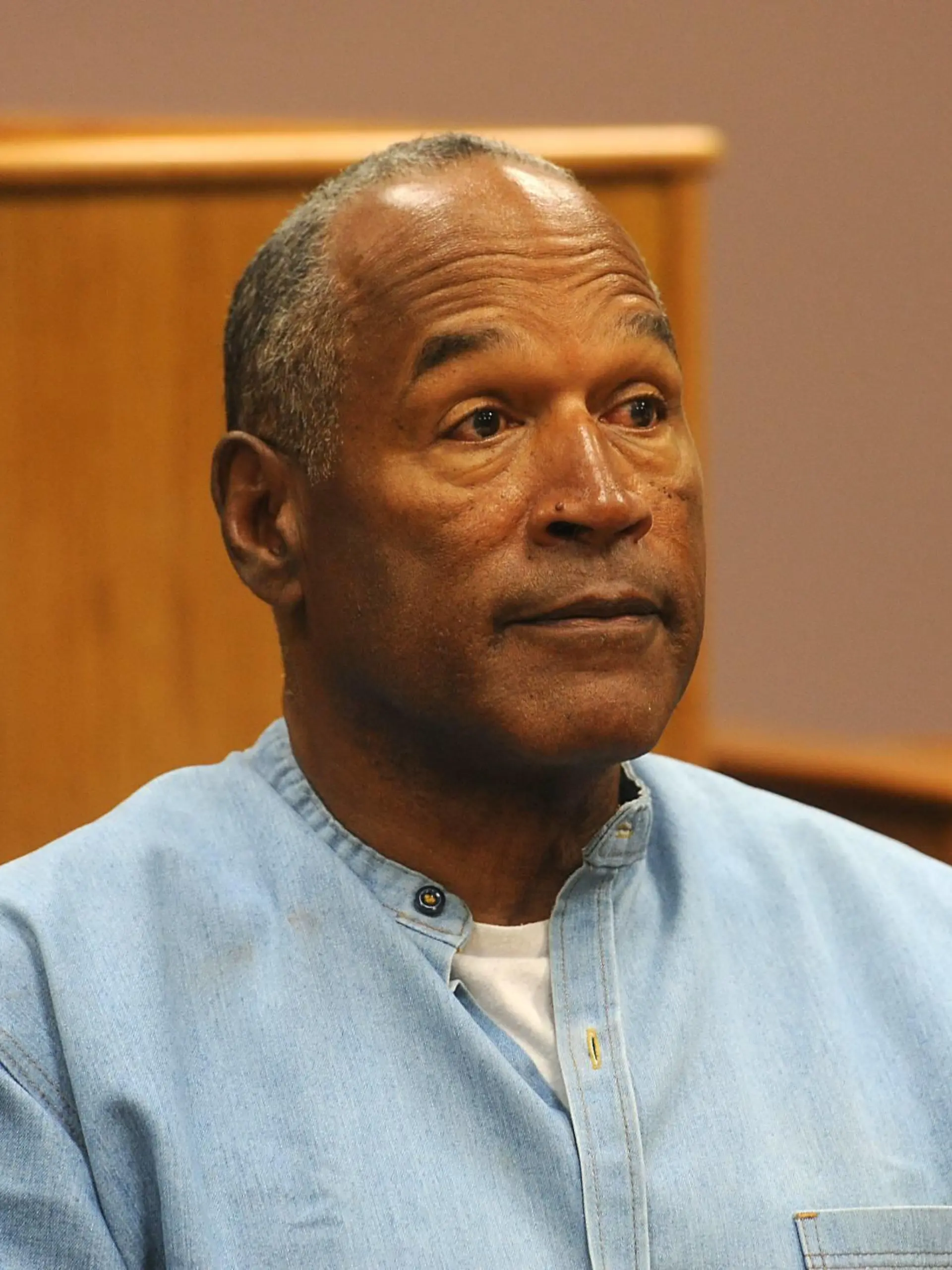 O.J. Simpson attends his parole hearing at Lovelock Correctional Center in Lovelock, Nevada on July 20, 2017. Simpson is serving a nine to 33 year prison term for a 2007 armed robbery and kidnapping conviction. Pool photo by Jason Bean/ PUBLICATIONxINxGERxSUIxAUTxHUNxONLY WAX20170720306 JasonxBean

O J Simpson Attends His Watchword Hearing AT Lovelock Correctional Center in Lovelock Nevada ON July 20 2017 Simpson IS Serving a Nine to 33 Year Prison Term for a 2007 Armed Robbery and Kidnapping Conviction Pool Photo by Jason Bean PUBLICATIONxINxGERxSUIxAUTxHUNxONLY WAX20170720306 JasonxBean  