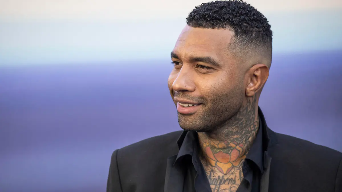 Jermaine Pennant poses for photographers upon arrival for the premiere of the film 'Lightyear' in London, Monday, June 13, 2022. (Photo by Vianney Le Caer/Invision/AP)