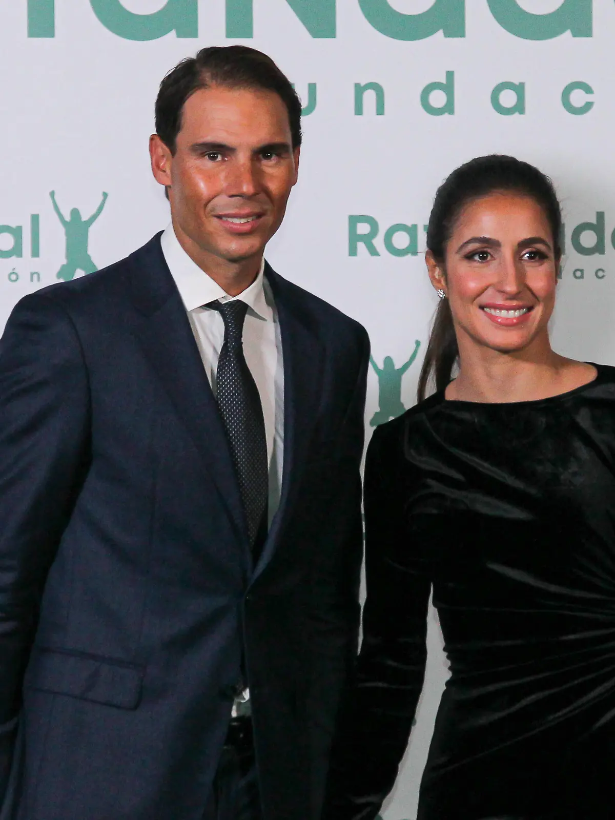  November 18, 2021, MADRID, MADRID, SPAIN: Rafael Nadal, founder of Rafa Nadal Foundation and Xisca Perello, General Director of Rafa Nadal Foundation pose for photo during the X Anniversary of Rafa Nadal Foundation dinner at Italian Consulate on November 18, in Madrid, Spain. MADRID SPAIN - ZUMAa181 20211118_zaa_a181_069 Copyright: xIrinaxR.xHipolitox