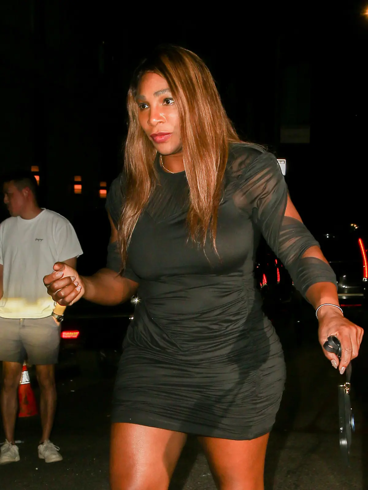 Serena Williams and husband are seen leaving the Edward Enninful's memoir bash in New York City
Pictured: Serena Williams
Ref: SPL5420004 080922 NON-EXCLUSIVE
Picture by: Felipe Ramales / SplashNews.com


World Rights, 
