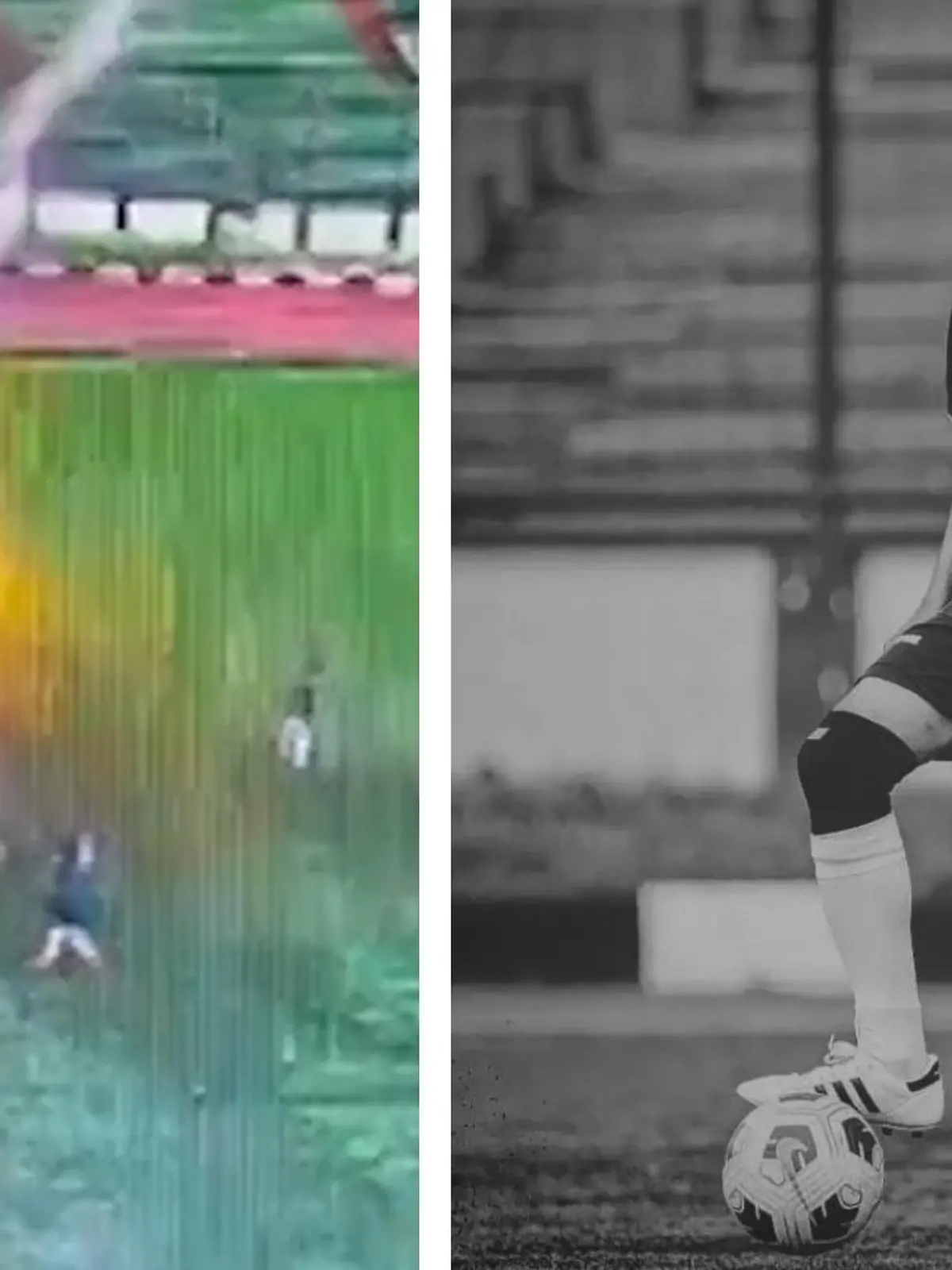 Schock während des Fußballspiels. Am Samstagnachmittag wird ein Fußballspieler im Siliwangi-Stadion in Indonesien vom Blitz getroffen. Er bricht zusammen und stirbt. Die dramatischen Szenen seht ihr im Video.