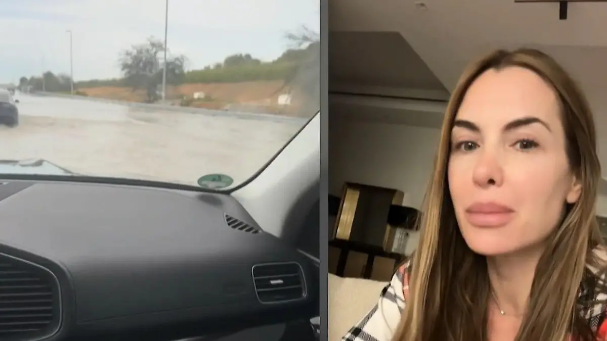 Familie Ferchichi versinkt in Wassermassen Unwetter in Dubai
