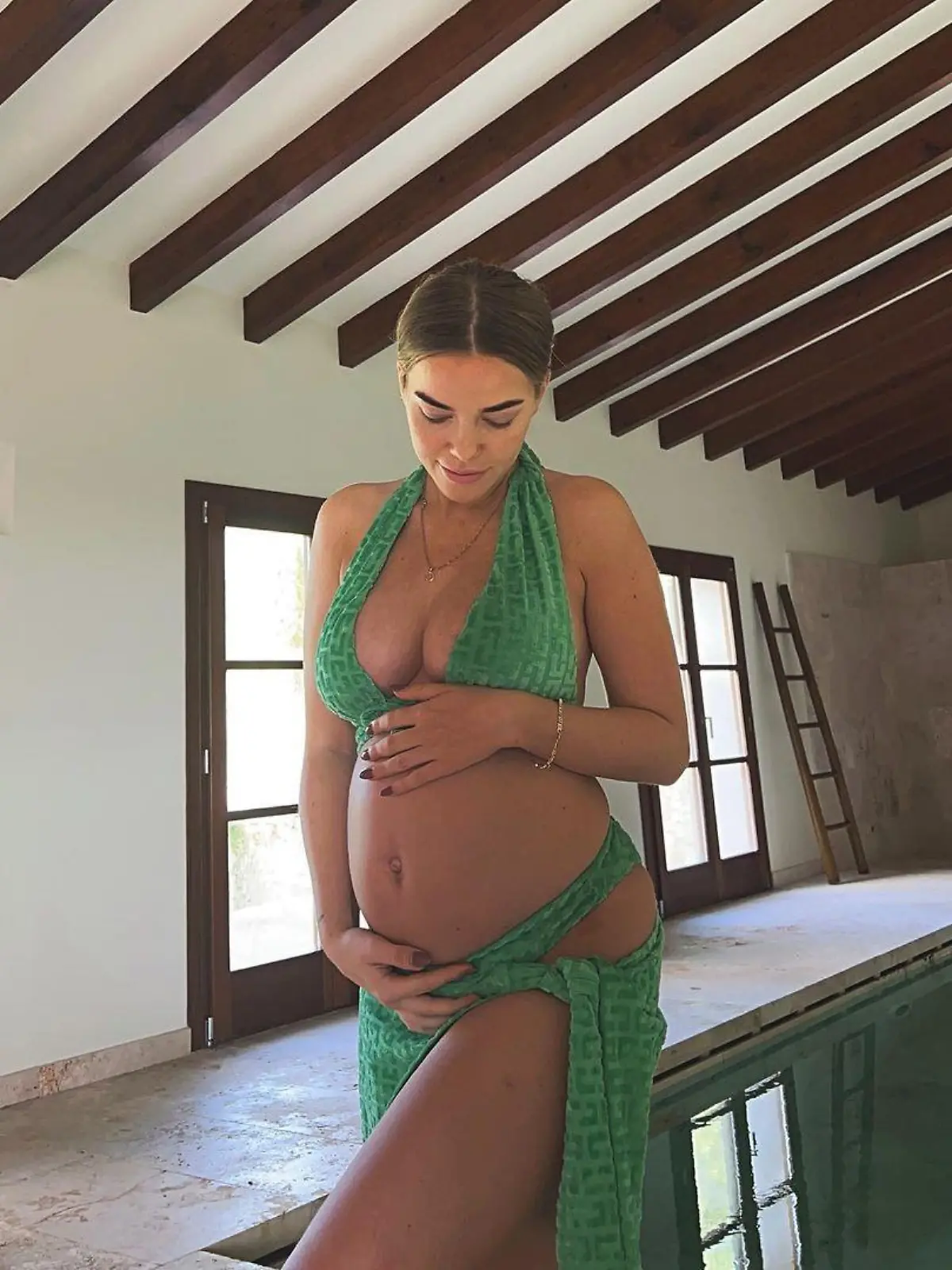 Laura Maria Rypa ist stolz auf ihren Babybauch