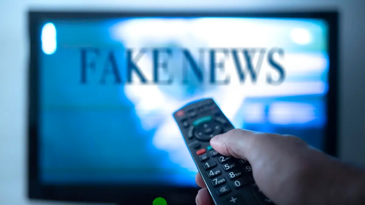 Fake news in tv