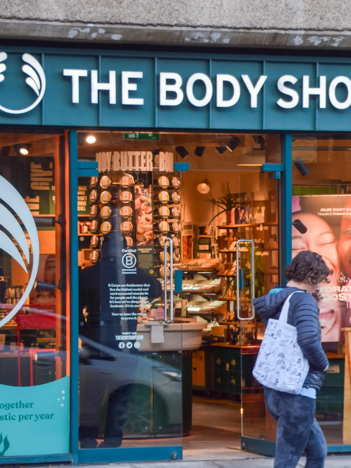 February 12, 2024, London, England, UK: Exterior view of a Body Shop store in Central London as the company is set to appoint administrators in the UK. (Credit Image: © Vuk Valcic/ZUMA Press Wire) / action press