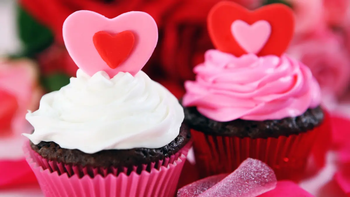 valentine - heart cookie