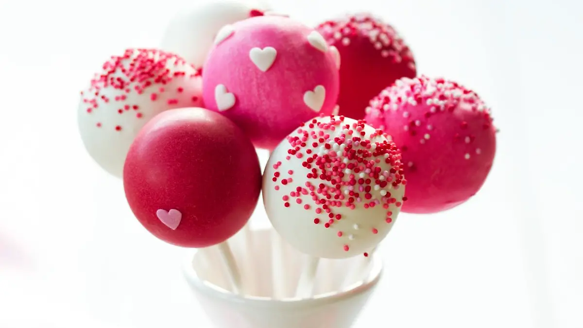 Cake pops for a wedding