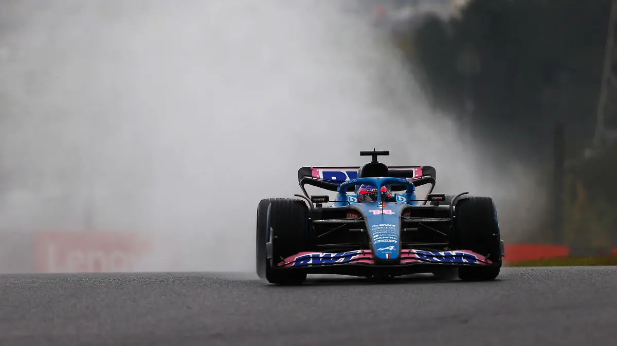  Formula 1 2022: Japanese GP SUZUKA, JAPAN - OCTOBER 07: Fernando Alonso, Alpine A522 during the Japanese GP at Suzuka on Friday October 07, 2022 in Suzuka, Japan. Photo by Andy Hone / LAT Images Images PUBLICATIONxINxGERxSUIxAUTxHUNxONLY GP2218_222646_ONZ9236