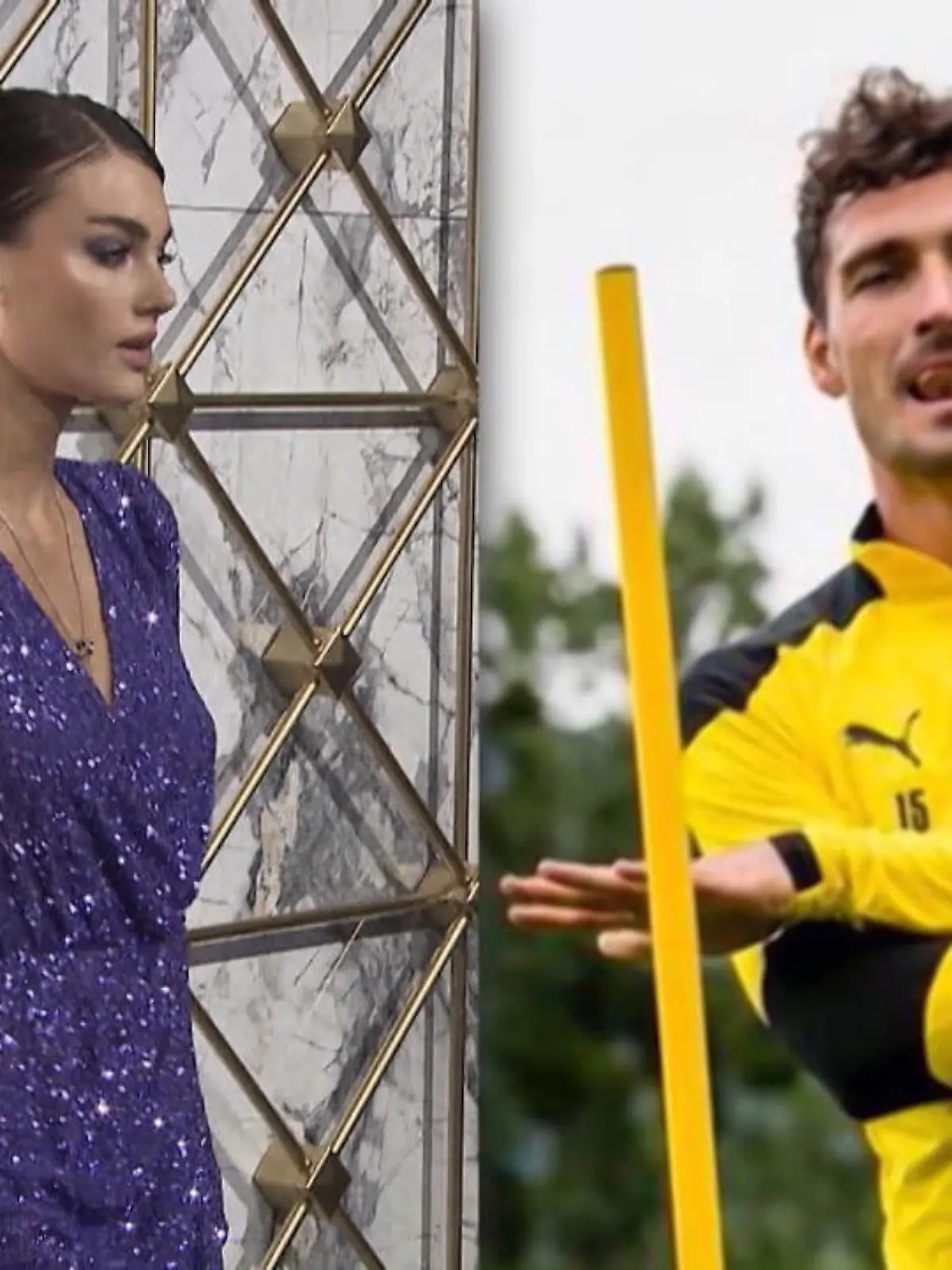 Bild zu: "Was geht bei Celine Bethmann und Mats Hummels?"