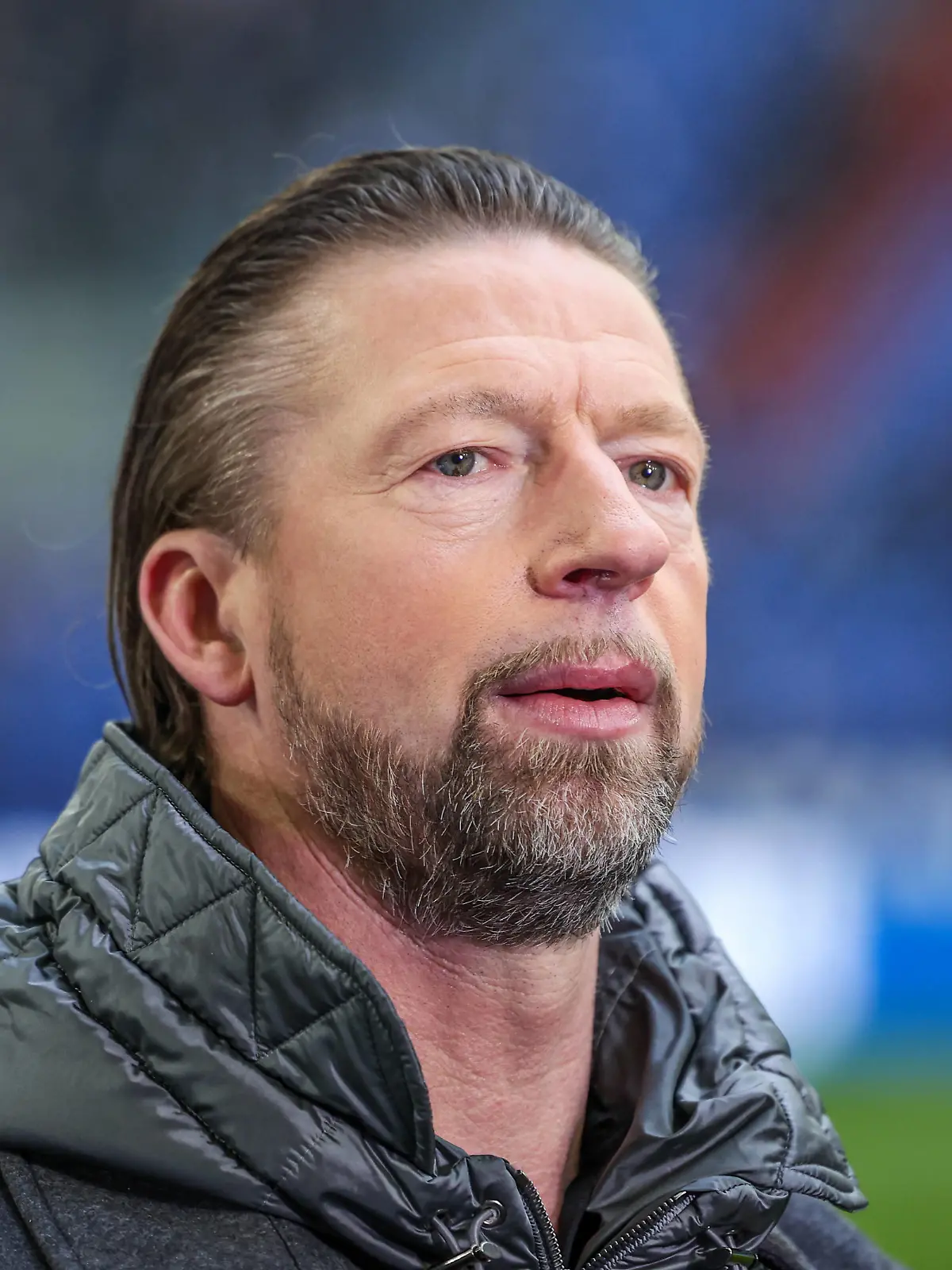 11.03.2023, Fussball, Saison 2022/2023, 1. Bundesliga, 24. Spieltag, FC Schalke 04 - Borussia Dortmund, Steffen Freund Gelsenkirchen Veltins Arena NRW Deutschland xRHR-FOTO/TRx *** 11 03 2023, football, season 2022 2023, 1 Bundesliga, 24 matchday, FC Schalke 04 Borussia Dortmund, Steffen Freund Gelsenkirchen Veltins Arena NRW Germany xRHR PHOTO TRx Copyright: RHR-FOTOx RHR-FOTO/TR