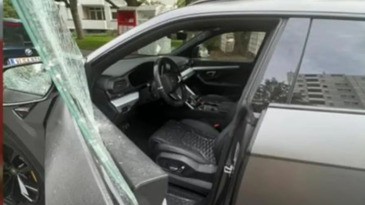 Max Kruses demolierter Lamborghini