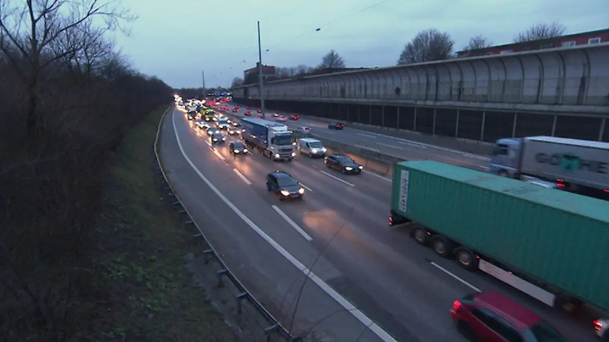 Erneut kommt es auf der A7 in Hamburg zu Sperrungen am Wochenende