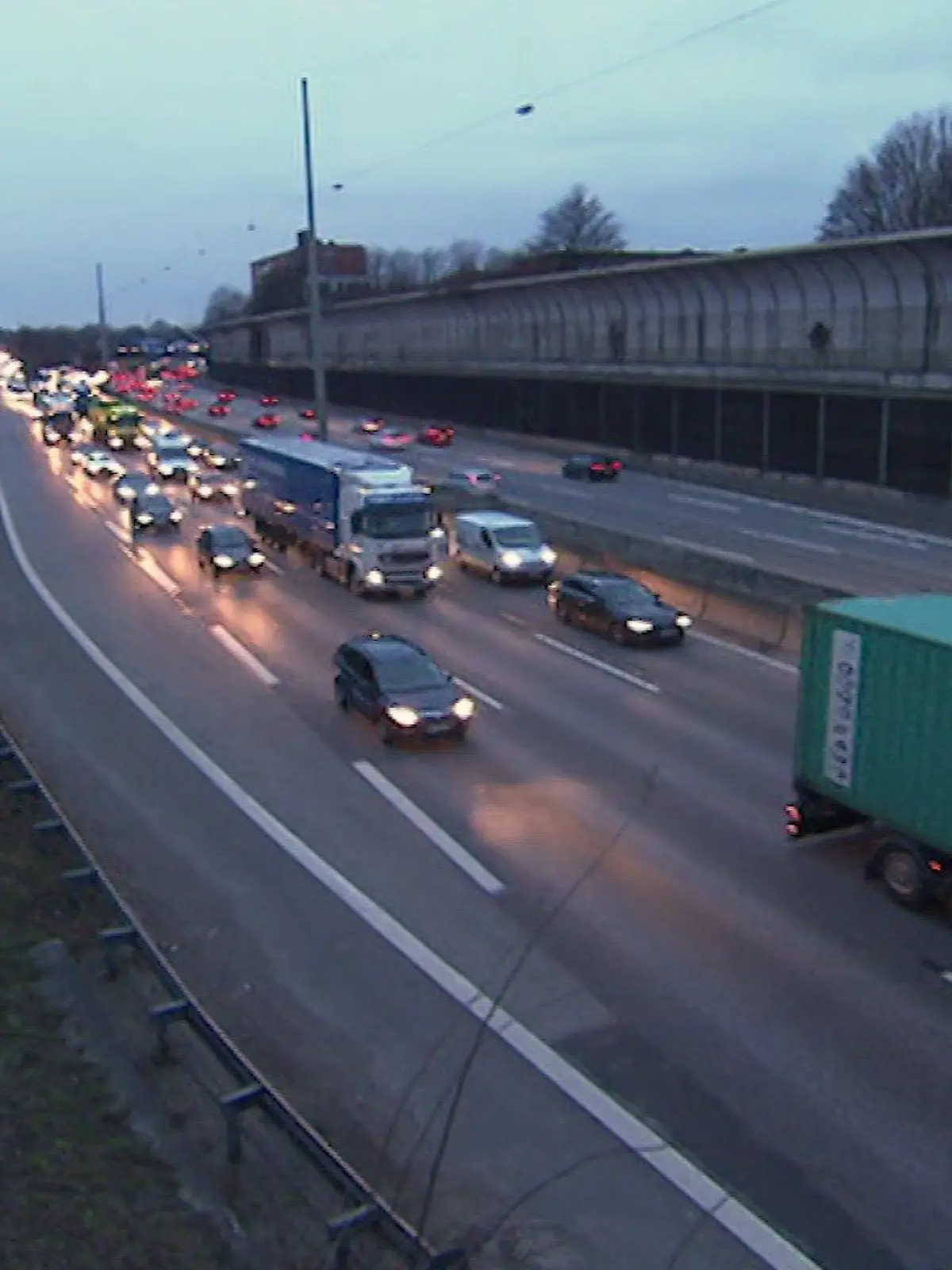 Erneut kommt es auf der A7 in Hamburg zu Sperrungen am Wochenende