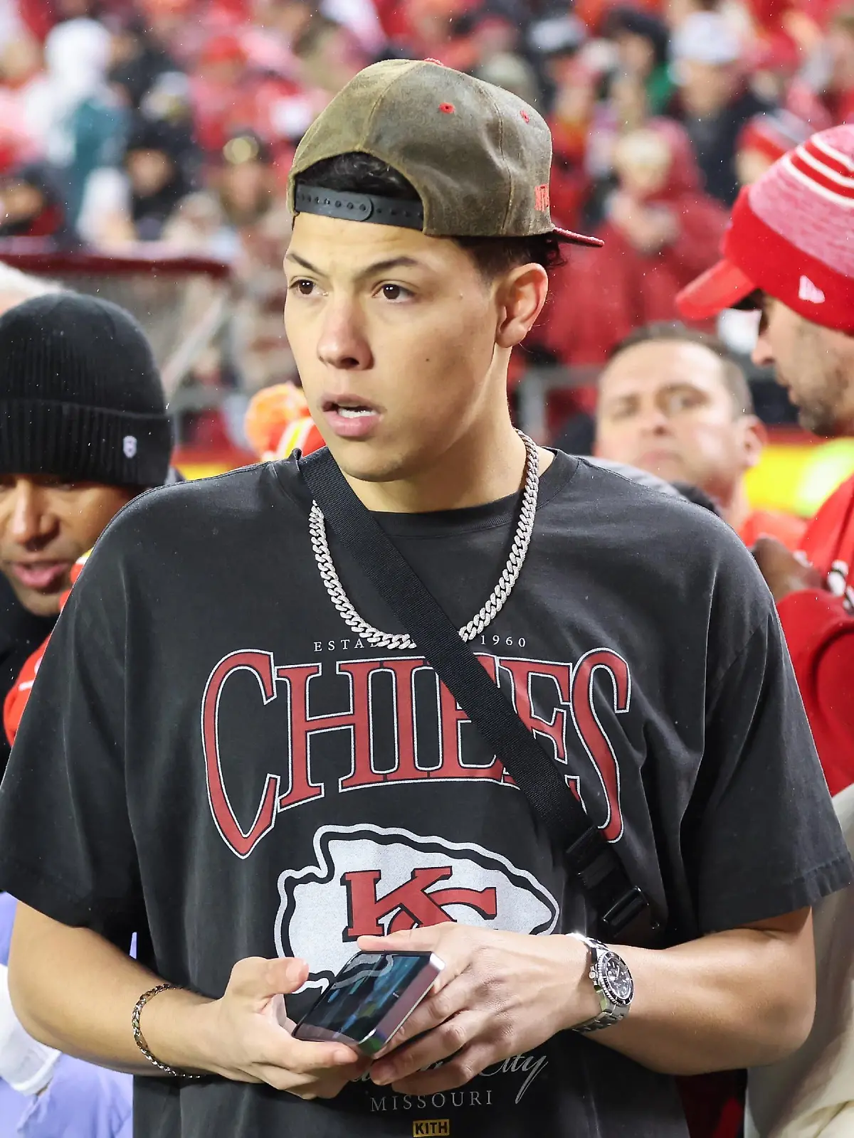 Jackson Mahomes unterstützt seinen Bruder im NFL-Finale - Tage später wird er selbst zum Helden.