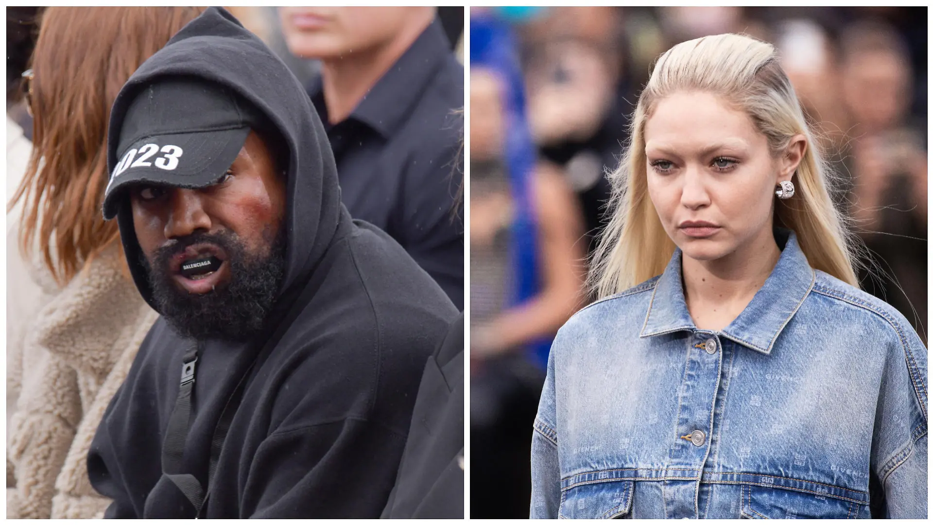 Kanye West und Gigi Hadid