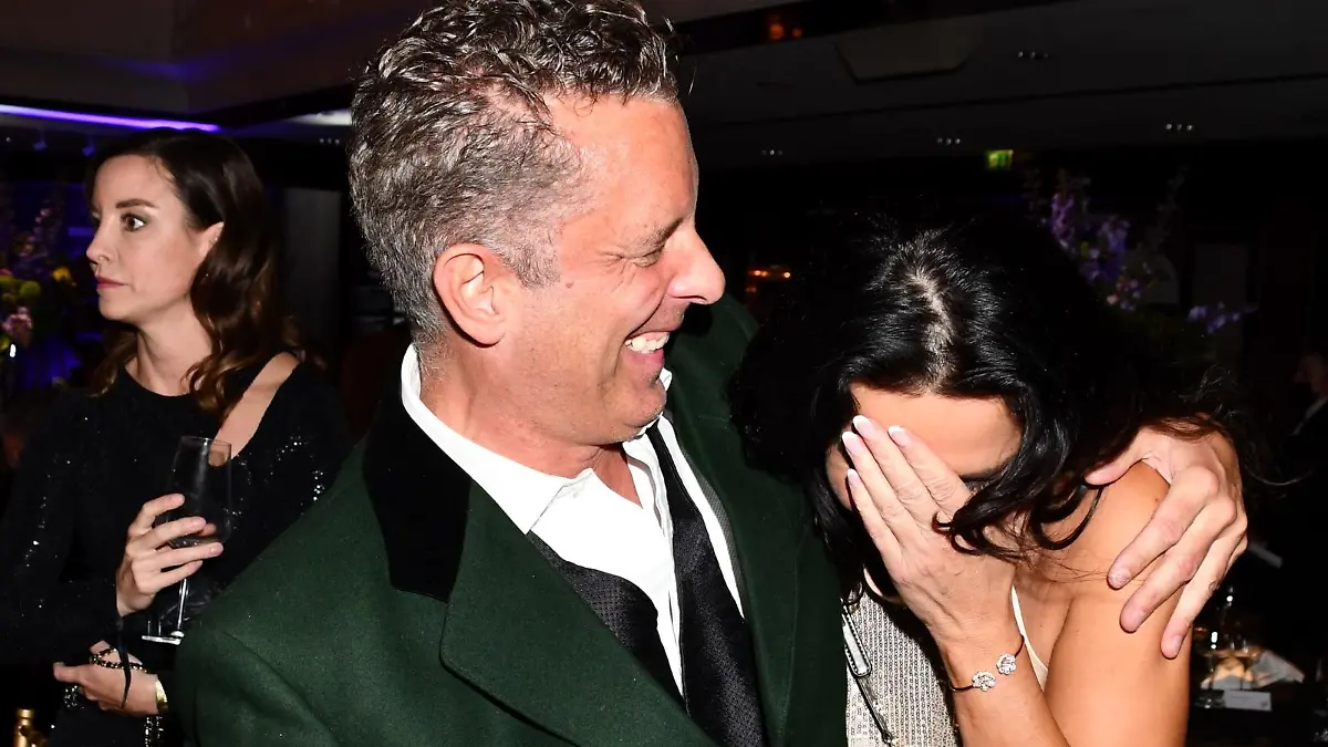 Patrick Graf von Faber-Castell, Mariella Ahrens, Tribute to Bambi - Aftershow-Party, Hotel Berlin Central District, Berlin, DEU, 14.03.2022 