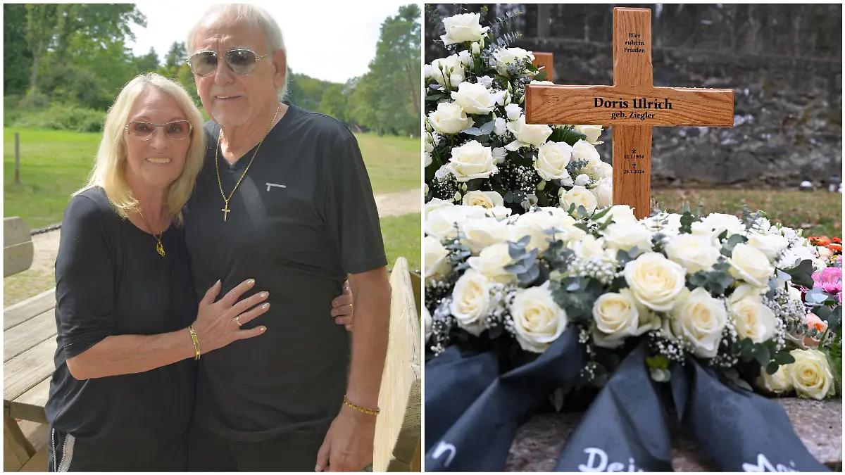 Karl-Heinz Ulrich trug seine Frau Doris zu Grabe.