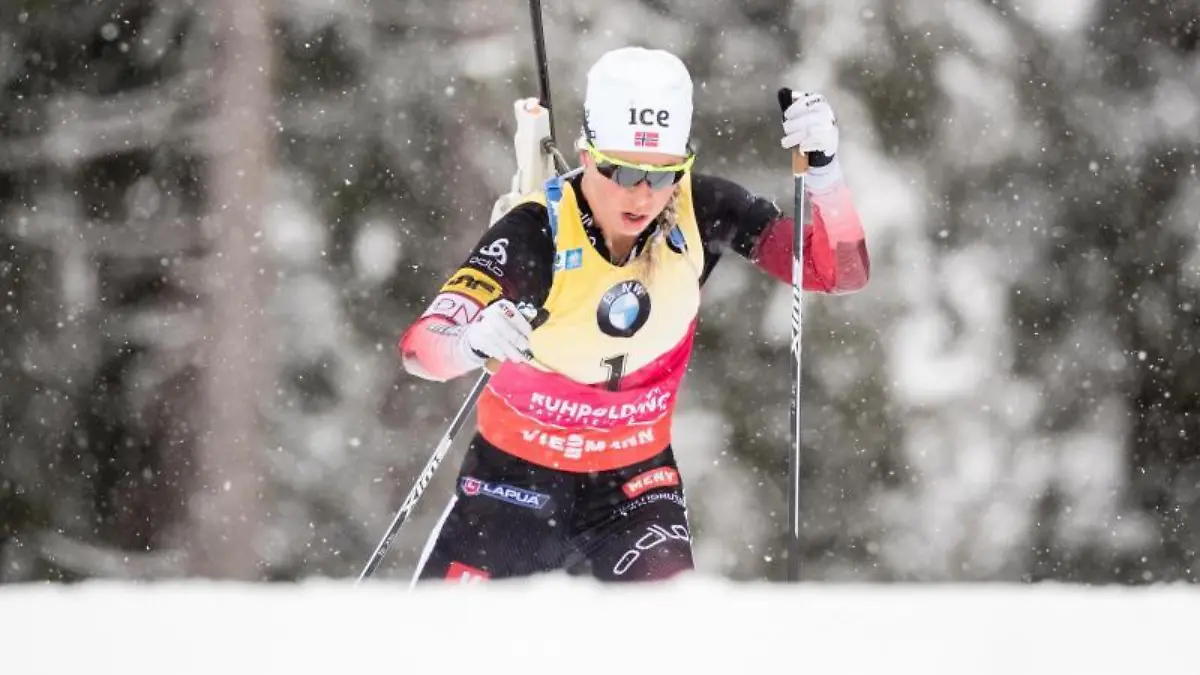 Tiril Eckhoff aus Norwegen in Aktion