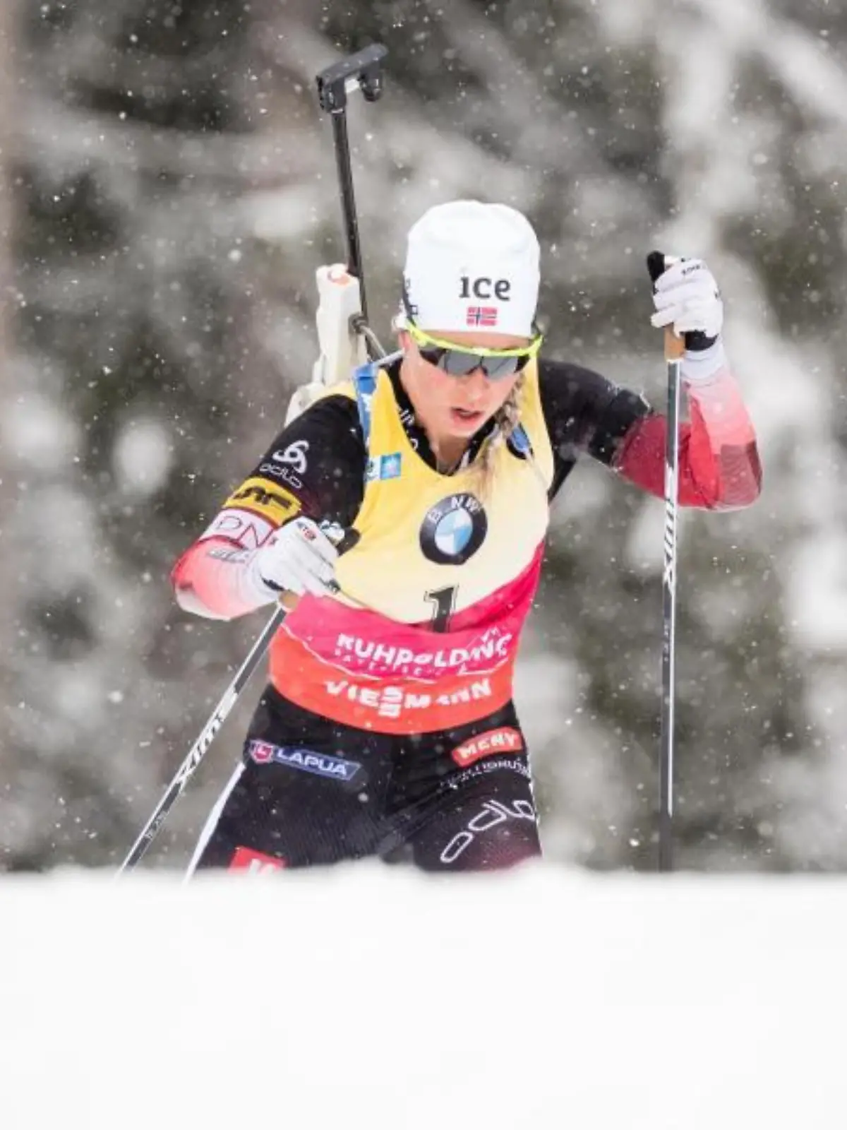 Tiril Eckhoff aus Norwegen in Aktion