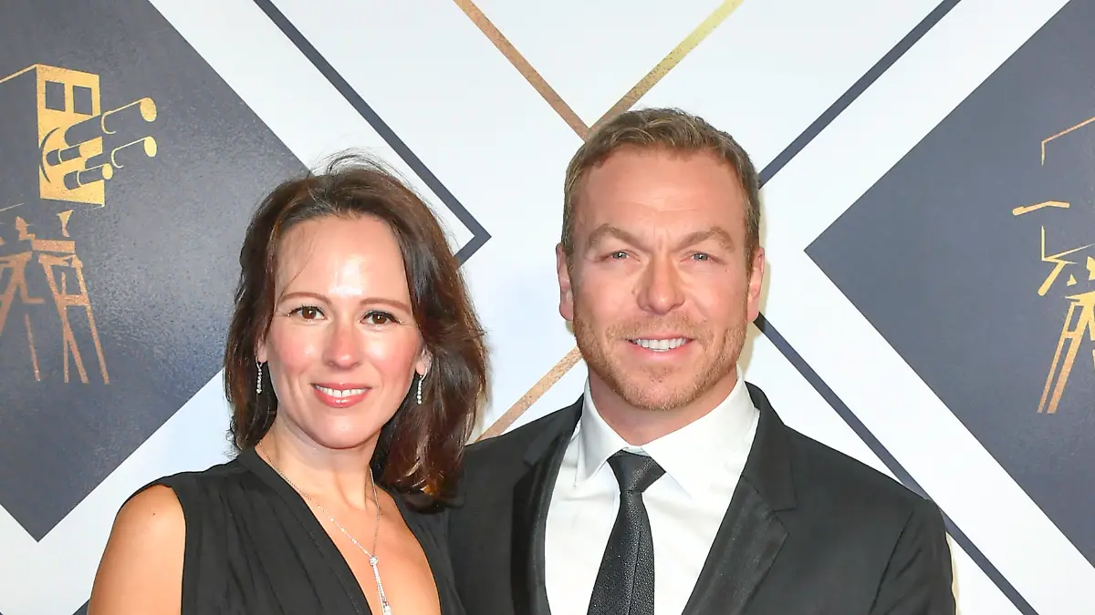Sir Chris Hoy and Sarra Kemp attend the BBC Sports Personality of the Year at Dock10 Studios on December 21, 2022 in Manchester, England, Credit:Jules Annan / Avalon