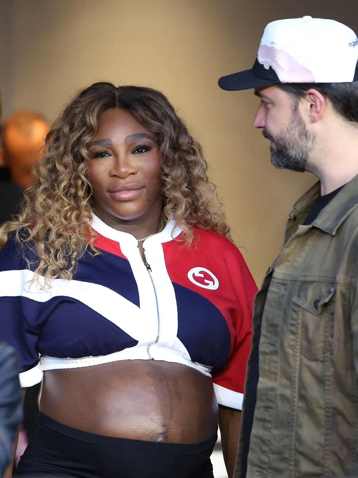 MLS, Fussball Herren, USA Leagues Cup-Cruz Azul at Inter Miami CF Jul 21, 2023 Fort Lauderdale, FL, USA Serena Williams looks on before the match between Inter Miami CF and Cruz Azul at DRV PNK Stadium. Fort Lauderdale DRV PNK Stadium FL USA, EDITORIAL USE ONLY PUBLICATIONxINxGERxSUIxAUTxONLY Copyright: xNathanxRayxSeebeckx 20230721_ojr_fo8_061