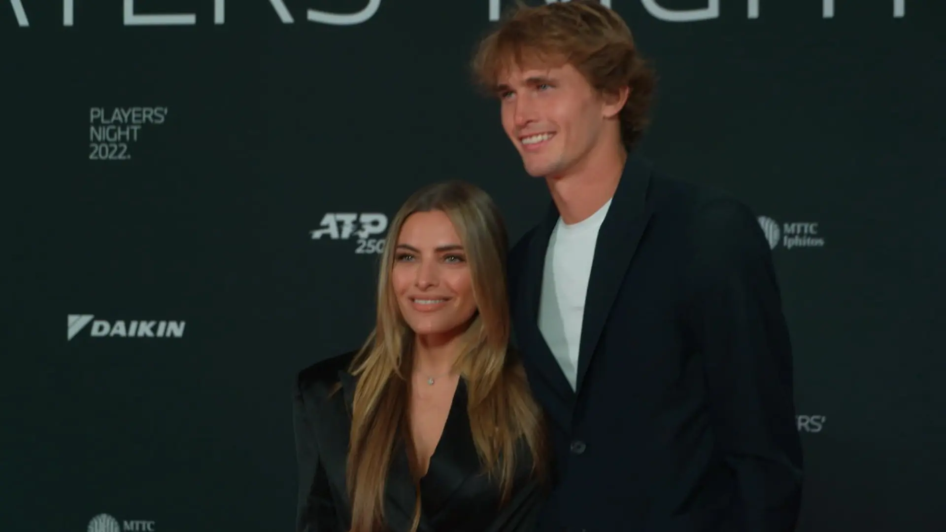 Sophia Thomalla und Tennisstar Alexander Zverev bei der "BMW Open Players Night" in München