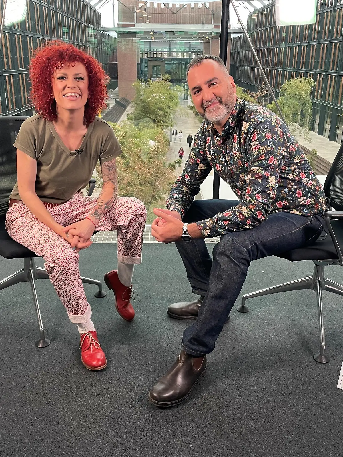 Lucy Diakovska und David Modjarad bei „Ein Promi ein Joker“