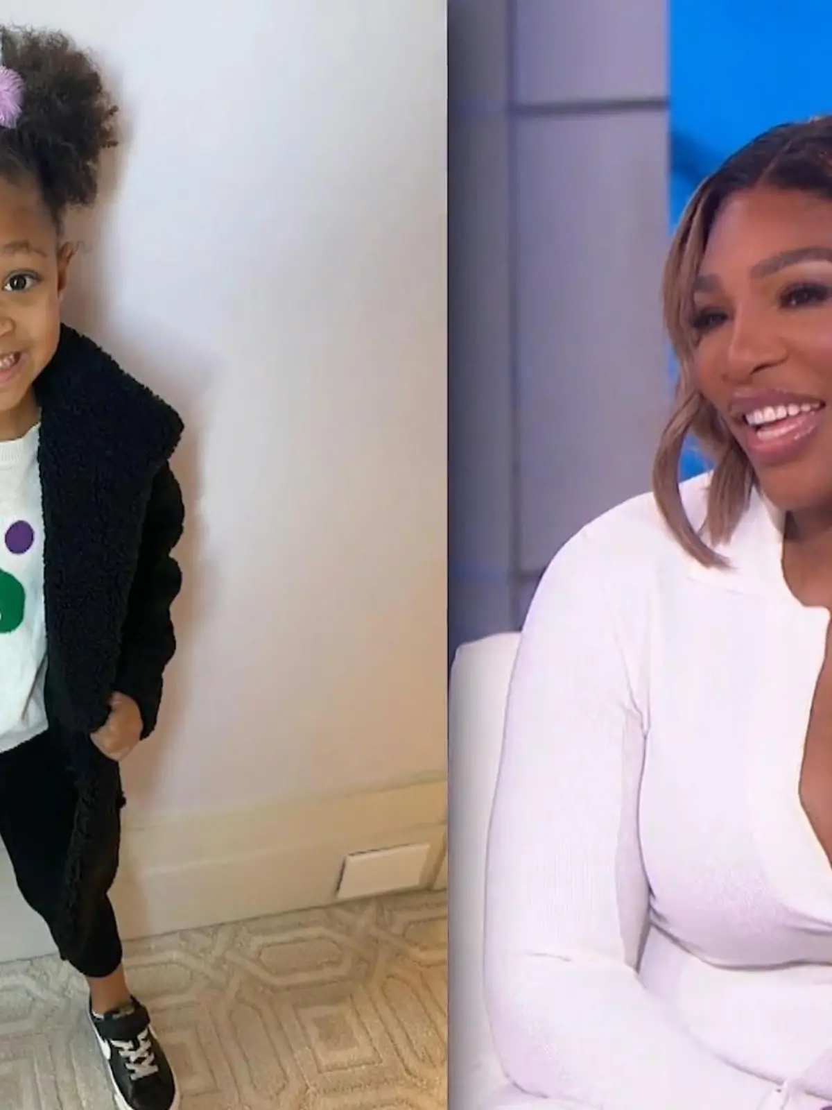 Bild zu: "Serena Williams' Tochter der nächste Tennis-Superstar?"