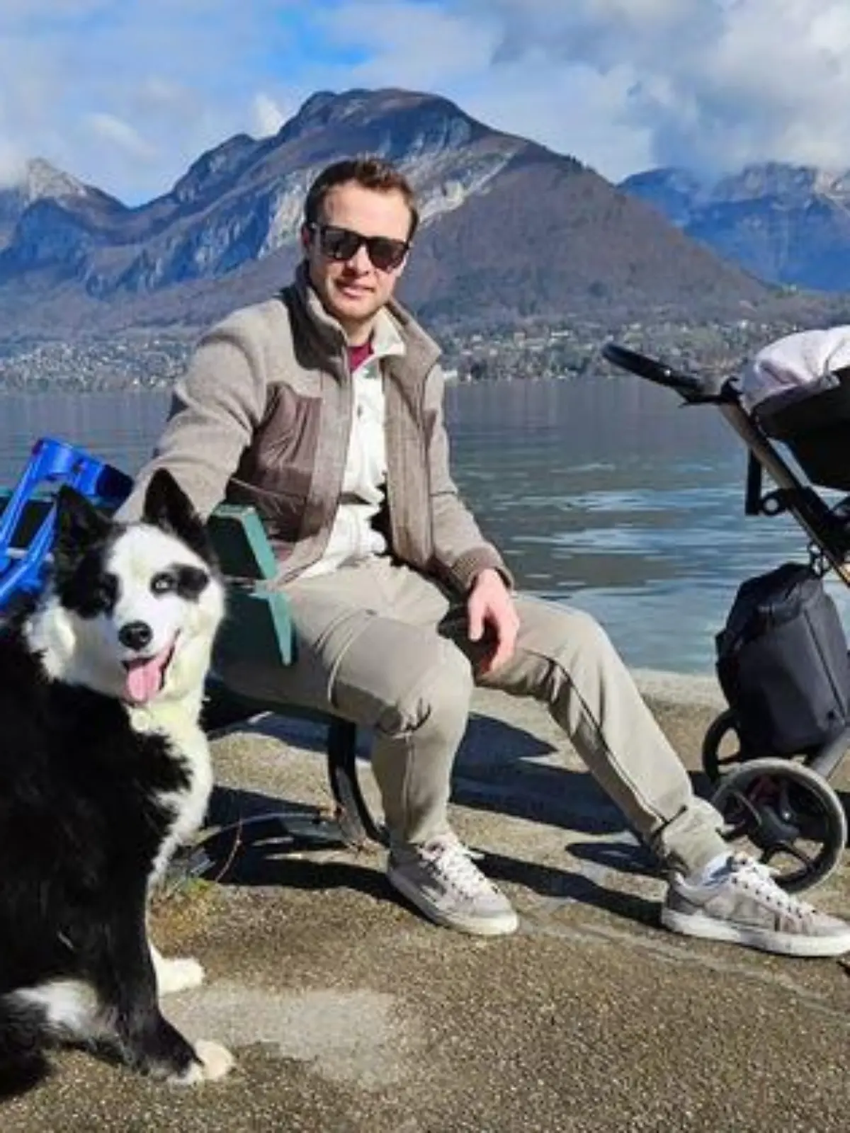 Alexis Pinturault hat nach seinem Sturz viel Zeit für die Familie.