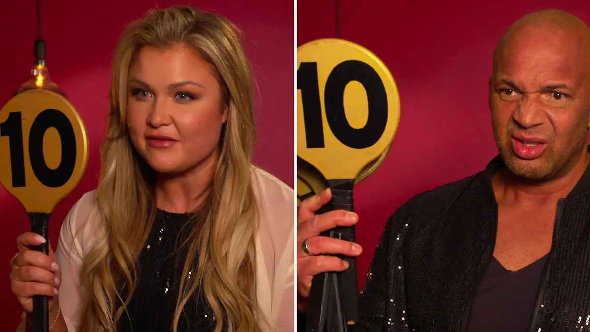 Sophia Thiel und Detlef D! Soost - in Sachen Ehrgeiz nehmen sich die beiden „Let’s Dance“-Kandidaten nicht viel.