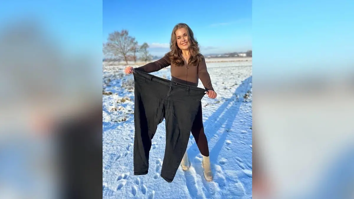 Ann-Christin passt jetzt nicht mehr in die Größe 6XL.