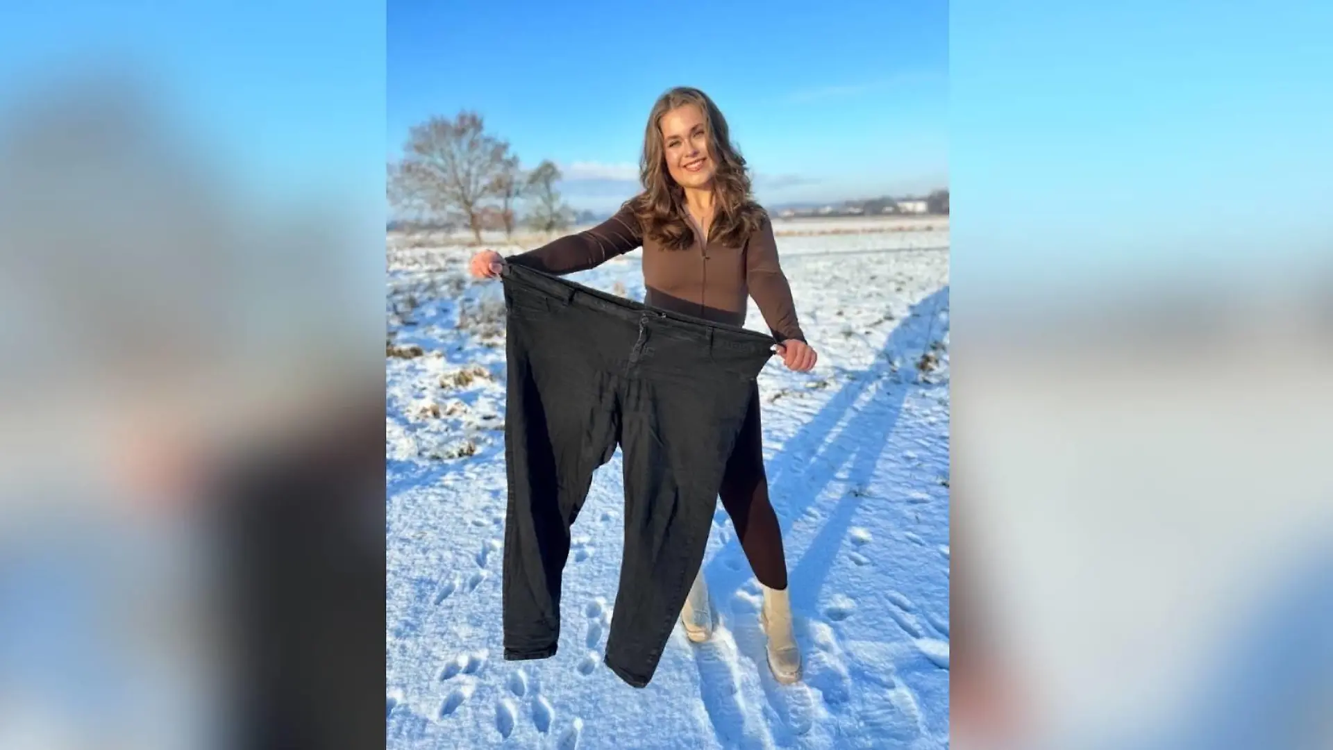 Ann-Christin passt jetzt nicht mehr in die Größe 6XL.