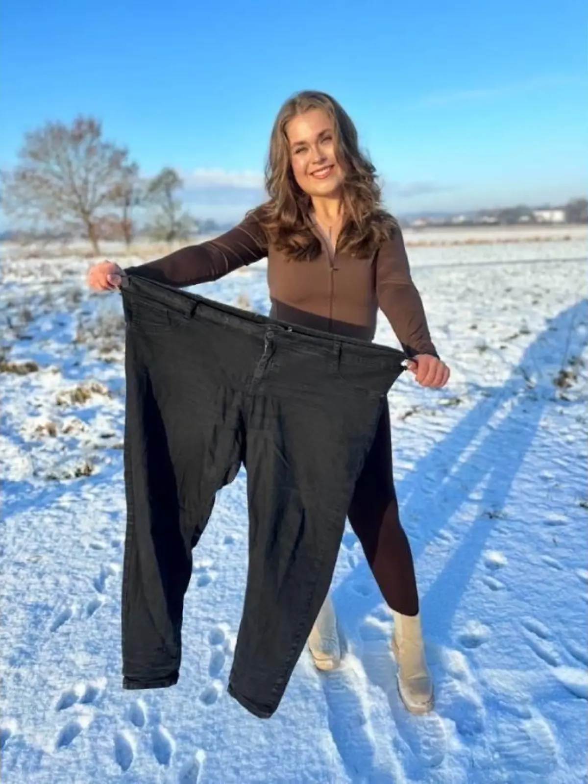 Ann-Christin passt jetzt nicht mehr in die Größe 6XL.
