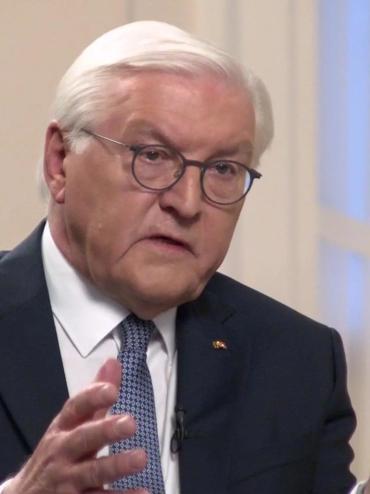 Bundespräsident Frank-Walter Steinmeier im RTL-Interview