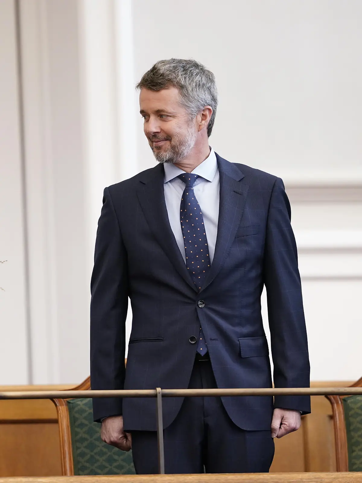Crown Princess Mary, Crown Prince Frederik and Queen Margrethe arrives to monitor the opening of the Danish Parliament "Folketinget" at Christiansborg Castle in Copenhagen, Denmark, Tuesday October 4, 2022