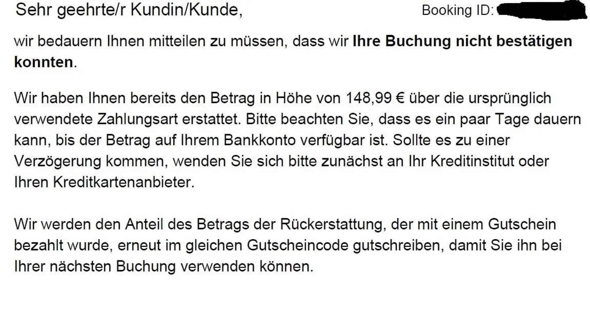 Storno-E-Mail von weg.de
